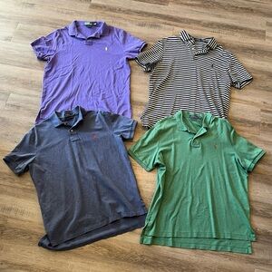Ralph Lauren Polo Shirt Collection - Purple, Striped, Blue, Green
